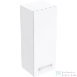   Geberit SELNOVA SQUARE 33x29,7x85 cm-es 1 ajtós oldalsó szekrény,fényes fehér 501.276.00.1