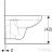   Geberit SELNOVA SQUARE perem nélküli mélyöblítésű fali wc,fehér 501.458.00.7