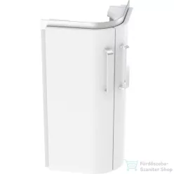   Geberit SELNOVA COMPACT 42,5x33 cm-es 2 ajtós íves alsószekrény sarokmosdóhoz,matt/fényes fehér 501.484.00.1