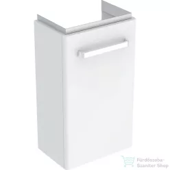   Geberit SELNOVA COMPACT 34,8x25,2x60,4 cm-es 1 ajtós alsószekrény 40 cm-es mosdóhoz,matt/fényes fehér 501.488.00.1