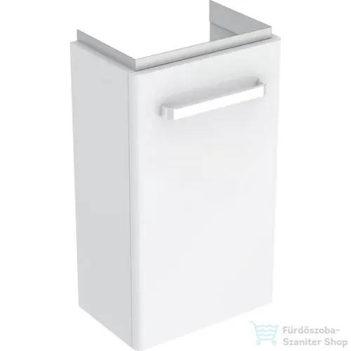 Geberit SELNOVA COMPACT 34,8x25,2x60,4 cm-es 1 ajtós alsószekrény 40 cm-es mosdóhoz,matt/fényes fehér 501.488.00.1