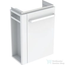   Geberit SELNOVA COMPACT 44,8x25,2x60,4 cm-es 1 ajtós alsószekrény bal oldali törölközőtartóval,jobbos ajtó,matt/fényes fehér 501.496.00.1