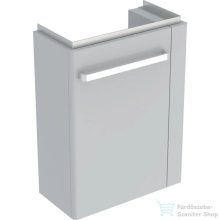  Geberit SELNOVA COMPACT 44,8x25,2x60,4 cm-es 1 ajtós alsószekrény jobb oldali törölközőtartóval,balos ajtó,matt/fényes világosszürke 501.497.00.1