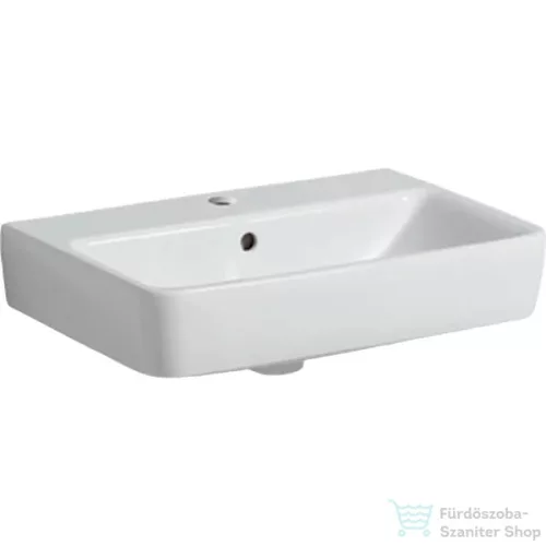 Geberit SELNOVA COMPACT 55x37 cm-es mosdó,fehér 501.509.00.7