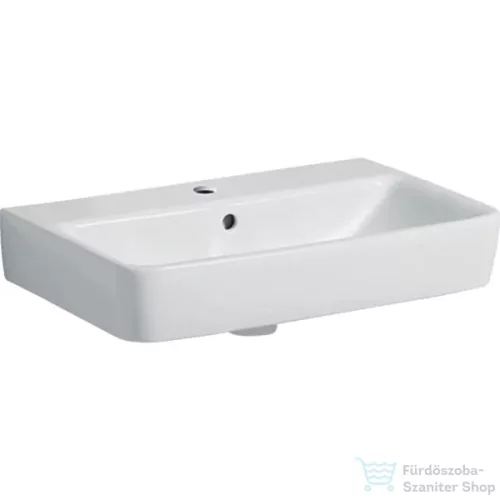 Geberit SELNOVA COMPACT 60x37 cm-es mosdó,fehér 501.511.00.7