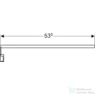Geberit 54 cm-es belső fényléc fiókhoz,501535000
