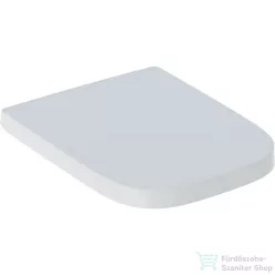   Geberit SELNOVA SQUARE felső rögzítésű lecsapódásgátlós WC-ülőke gyorskioldós zsanérral,fehér 501.557.01.1