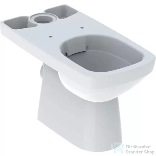 Geberit SELNOVA SQUARE hátsó kifolyású,perem nélküli mélyöblítéses monoblokkos wc,fehér 501.563.01.7