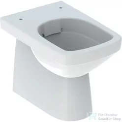   Geberit SELNOVA SQUARE perem nélküli,vario kifolyású,falhoz illeszkedő mélyöblítéses wc,fehér 501.564.01.7