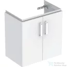 Geberit SELNOVA COMPACT 59,7x39,7x60,5 cm-es 2 ajtós alsószekrény,fényes/matt fehér 501.658.01.1