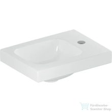   Geberit iCON LIGHT 38x28 cm-es mosdó jobb oldali csaplyukkal,fehér 501.830.00.1