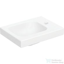   Geberit iCON LIGHT 38x28 cm-es mosdó jobb oldali csaplyukkal,matt fehér 501.830.JT.1