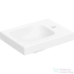   Geberit iCON LIGHT 38x28 cm-es mosdó jobb oldali csaplyukkal,matt fehér 501.830.JT.1