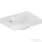 Geberit iCON LIGHT 38x28 cm-es mosdó bal oldali csaplyukkal,fehér 501.831.00.1