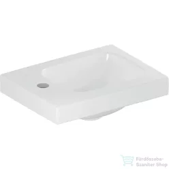   Geberit iCON LIGHT 38x28 cm-es mosdó bal oldali csaplyukkal,fehér 501.831.00.1