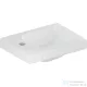 Geberit iCON LIGHT 38x28 cm-es mosdó bal oldali csaplyukkal,fehér 501.831.00.1