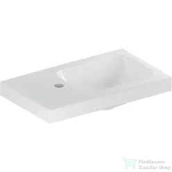   Geberit iCON LIGHT 53x31 cm-es beépíthető mosdó bal oldali csaplyukkal,túlfolyó nélkül,fehér 501.833.00.1
