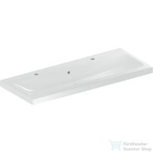   Geberit iCON LIGHT 120x48 cm-es mosdó 2 csaplyukkal,fehér 501.837.00.1