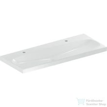   Geberit ACANTO 120x48 cm-es mosdó 2 csaplyukkal,túlfolyó nélkül,fehér 501.880.00.5