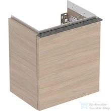   Geberit iCON 37x27,9x41,5 cm-es 1 ajtós alsószekrény krómozott fogantyúval,balos,tölgy 502.301.JH.1