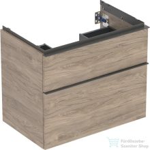   Geberit iCON 74x47,6x61,5 cm-es 2 fiókos alsószekrény,hikoridió 502.304.JR.1