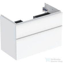   Geberit iCON 88,8x47,6x61,5 cm-es 2 fiókos alsószekrény,fényes fehér 502.305.01.1