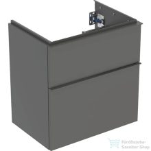   Geberit iCON 59,2x41,6x61,5 cm-es 2 fiókos alsószekrény,matt láva 502.307.JK.1