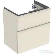   Geberit iCON 59,2x41,6x61,5 cm-es 2 fiókos alsószekrény,fényes homokszürke 502.307.JL.1
