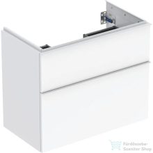   Geberit iCON 74x41,6x61,5 cm-es 2 fiókos alsószekrény,fényes fehér 502.308.01.1
