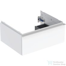   Geberit iCON 59,2x47,6x24,7 cm-es 1 fiókos alsószekrény krómozott fogantyúval,fényes fehér 502.310.01.2