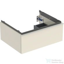   Geberit iCON 59,2x47,6x24,7 cm-es 1 fiókos alsószekrény,fényes homokszürke 502.310.JL.1