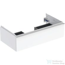   Geberit iCON 88,8x47,6x624,7 cm-es 1 fiókos alsószekrény krómozott fogantyúval,fényes fehér 502.312.01.2
