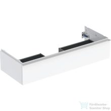   Geberit iCON 118,4x47,6x624,7 cm-es 1 fiókos alsószekrény krómozott fogantyúval,fényes fehér 502.313.01.2