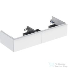   Geberit iCON 118,4x47,6x24,7 cm-es 2 fiókos alsószekrény dupla mosdóhoz,matt fehér 502.314.01.3