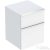 Geberit ICON 45x47,6x60 cm-es 2 fiókos oldalsó szekrény krómozott fogantyúval,fényes fehér 502.315.01.2