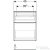 Geberit ICON 45x47,6x60 cm-es 2 fiókos oldalsó szekrény,matt fehér 502.315.01.3