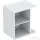 Geberit ICON 37x27,3x40 cm-es kiegészítő szekrény,fényes fehér 502.325.01.1