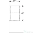 Geberit ICON 37x27,3x40 cm-es kiegészítő szekrény,fényes fehér 502.325.01.1