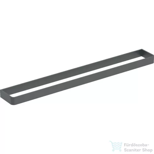 Geberit bútorra szerelhető 42,4 cm-es törölközőtartó,porszórt matt láva 502.328.JK.1