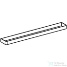 Geberit bútorra szerelhető 42,4 cm-es törölközőtartó,porszórt matt láva 502.328.JK.1