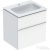 Geberit iCON 60 cm-es mosdó és alsószekrény kombináció 2 fiókkal,matt fehér fogantyúval,fényes fehér 502.335.01.1