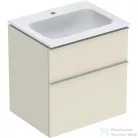 Geberit iCON 60 cm-es mosdó és alsószekrény kombináció 2 fiókkal,fényes homokszürke 502.335.JL.1