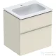 Geberit iCON 60 cm-es mosdó és alsószekrény kombináció 2 fiókkal,fényes homokszürke 502.335.JL.1