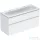 Geberit iCON 120x48 cm-es 2 csaplyukas mosdó és alsószekrény kombináció 2 fiókkal,fényes fehér 502.338.01.3