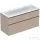 Geberit iCON 120x48 cm-es 2 csaplyukas mosdó és alsószekrény kombináció 2 fiókkal,tölgy 502.338.JH.1