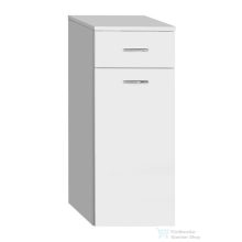   AQUALINE ZOJA/KERAMIA FRESH állószekrény, fiókkal, szennyestartóval, 35x78x2cm, fehér 50261