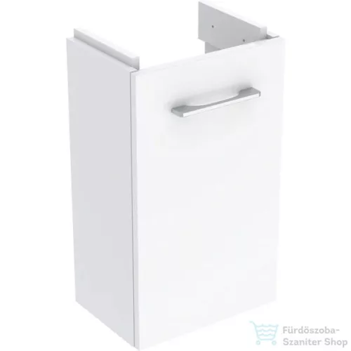 Geberit SELNOVA SQUARE 32,3x25,3x55,7 cm-es 1 ajtós alsószekrény,fényes fehér 502.730.00.1