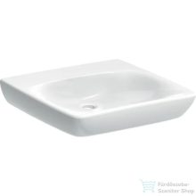   Geberit SELNOVA COMFORT 60x55 cm-es akadálymentes mosdó csaplyuk-és túlfolyó nélkül,fehér 502.771.00.7