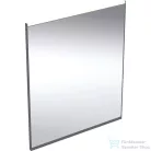 Geberit OPTION PLUS SQUARE 60x70 cm-es tükör LED világítással,matt fekete/eloxált alumínium 502.781.14.1