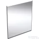 Geberit OPTION PLUS SQUARE 60x70 cm-es tükör LED világítással,matt fekete/eloxált alumínium 502.781.14.1